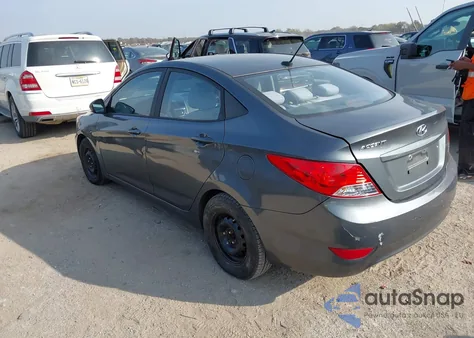 2012 Hyundai Accent Gls from USA, damaged, VIN KMHCT4AE9CU151207